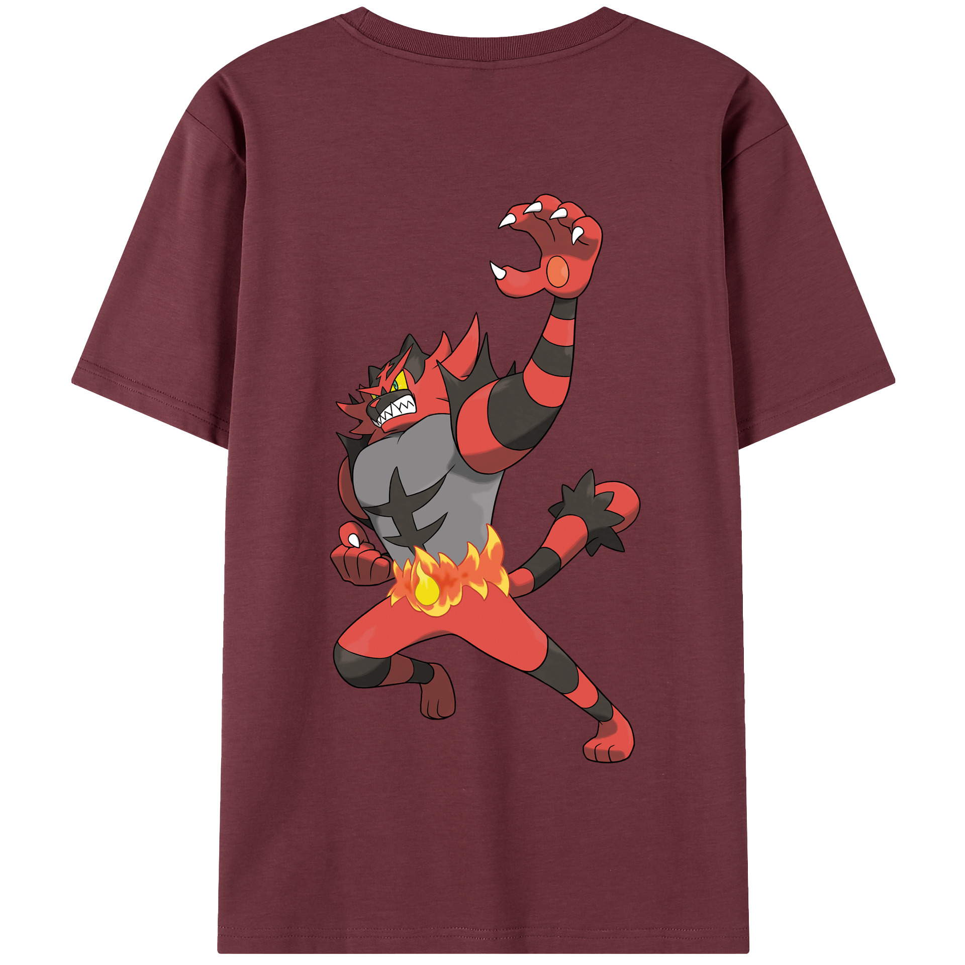 （画像用） ポケットモンスター Pokémon 綿100％半袖Tシャツ（背面プリント）
